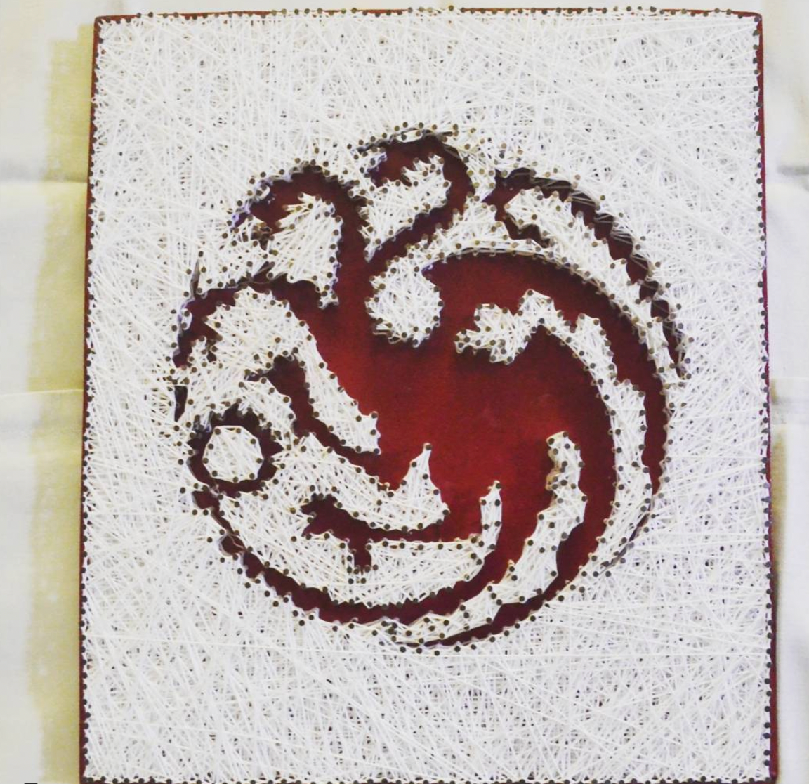 Targaryen Sigil String Art [Pre-Order]