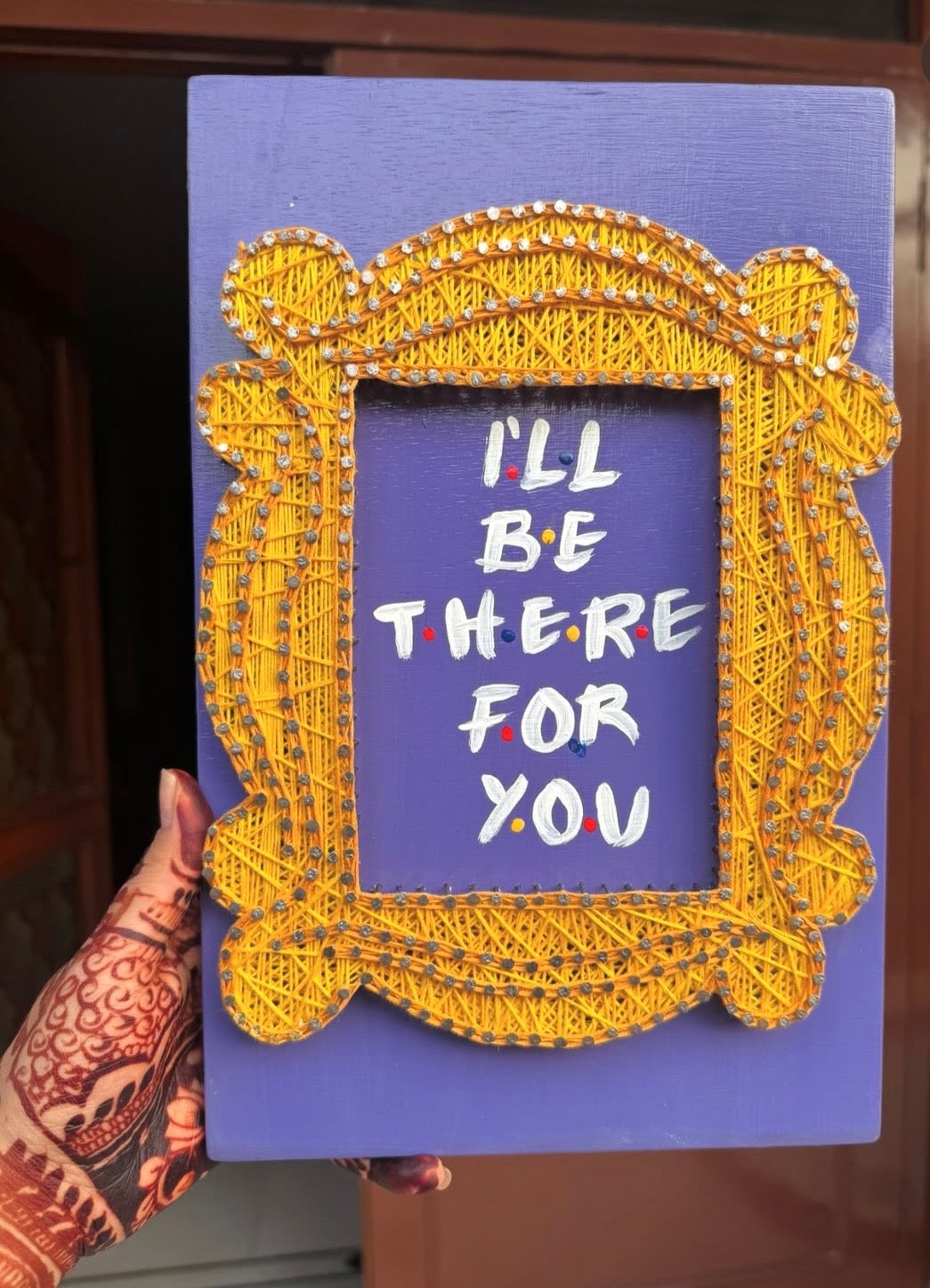 Friends Door String Art