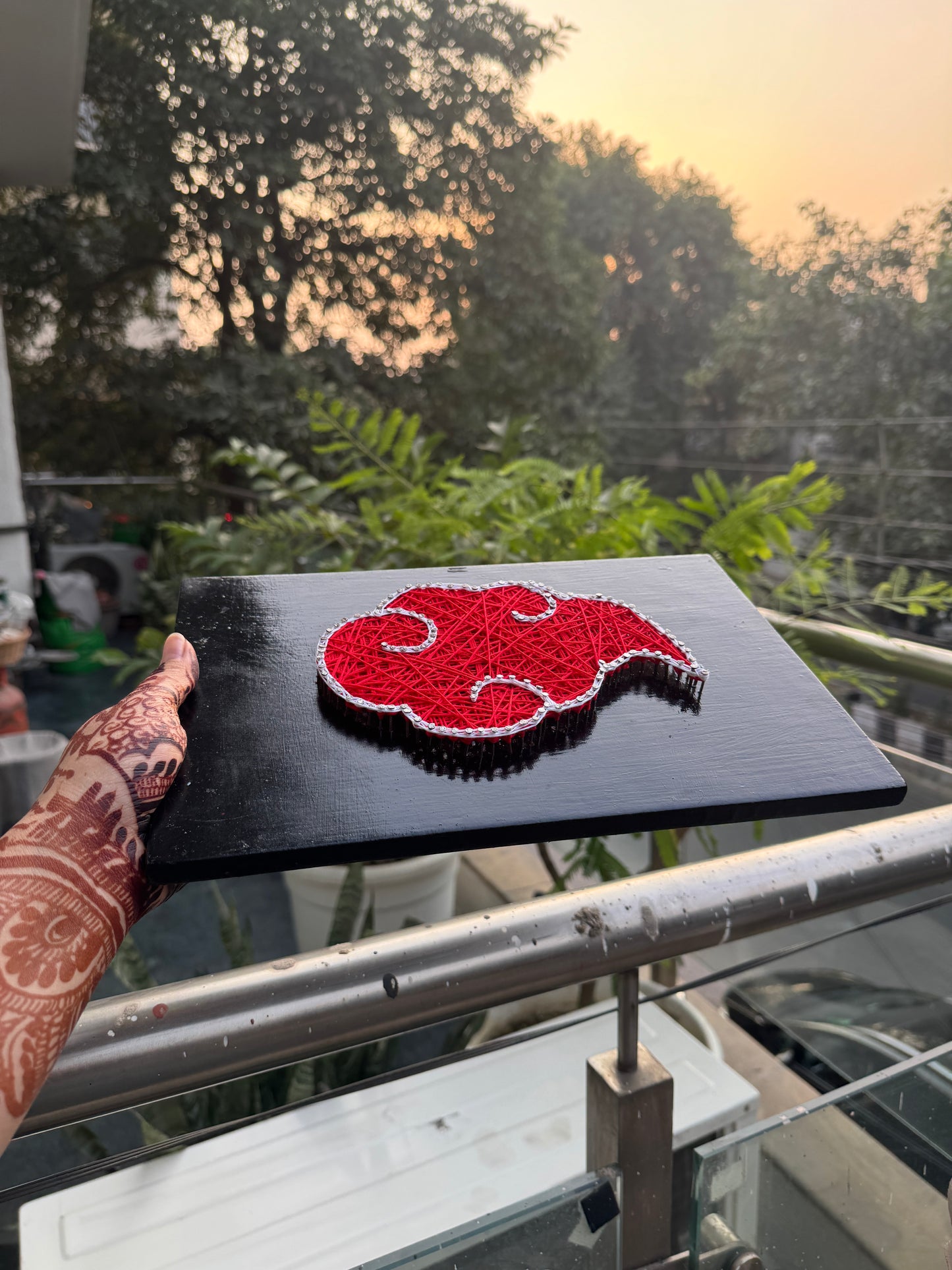 Akatsuki Symbol String Art