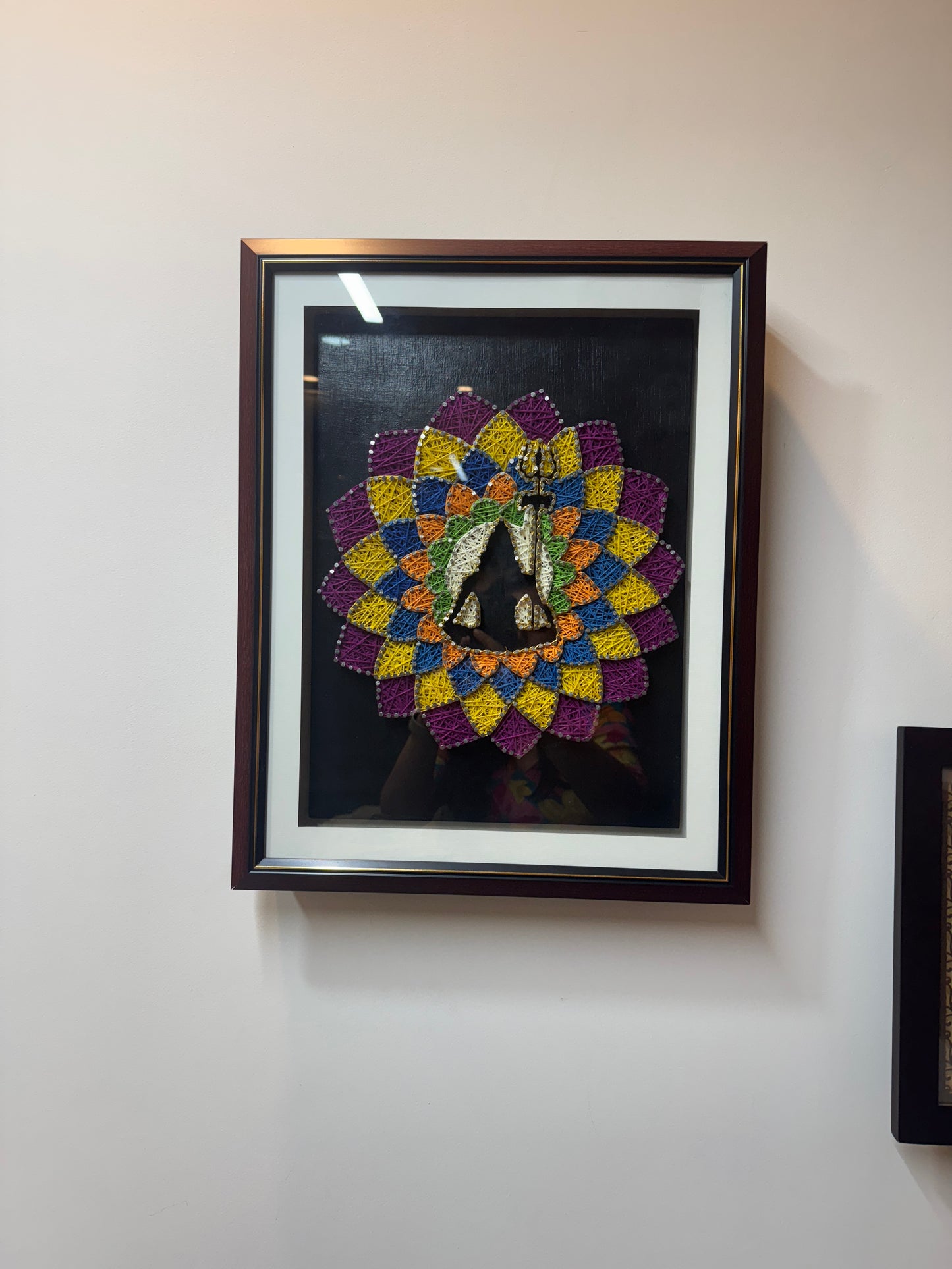 Shiv ji Mandala Framed String Art [Pre-Order]