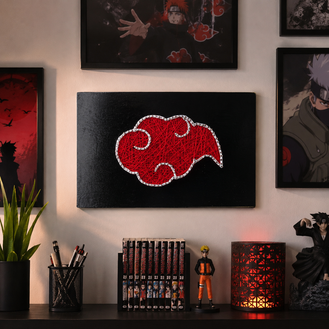 Akatsuki Symbol String Art