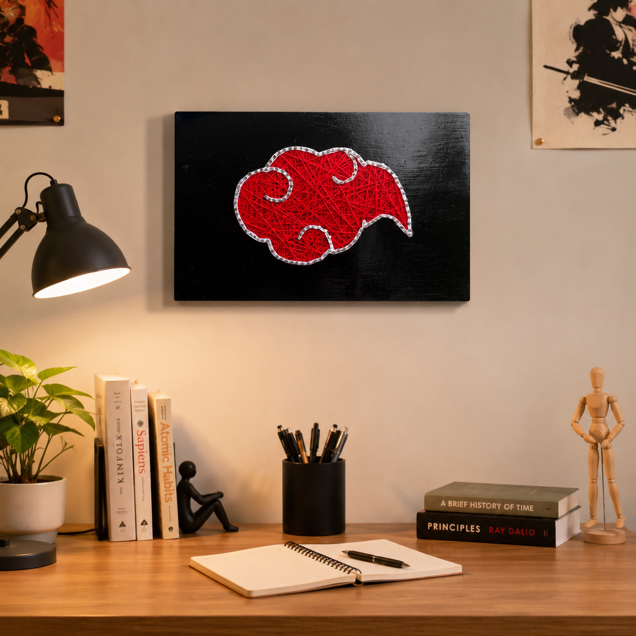 Akatsuki Symbol String Art