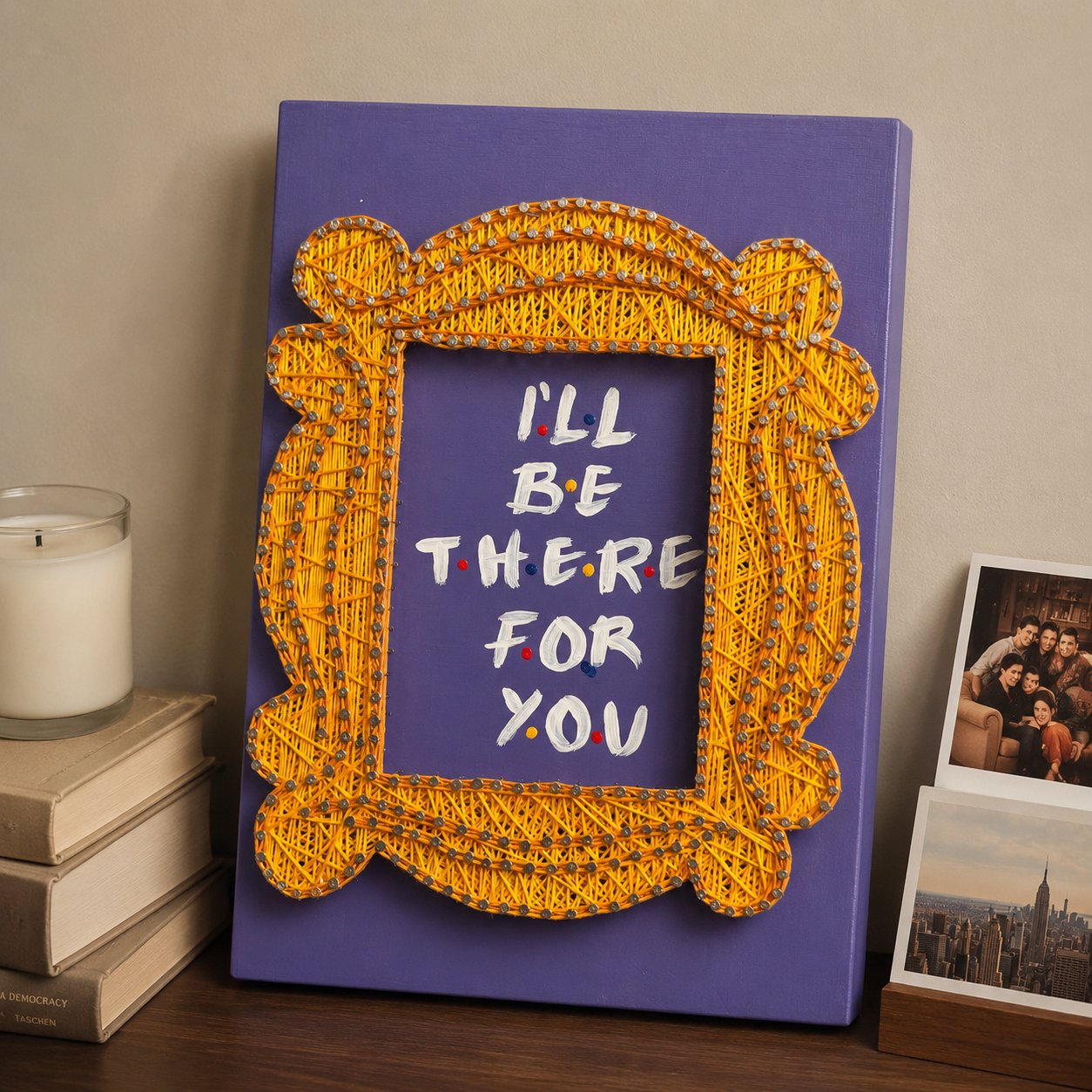 Friends Door String Art