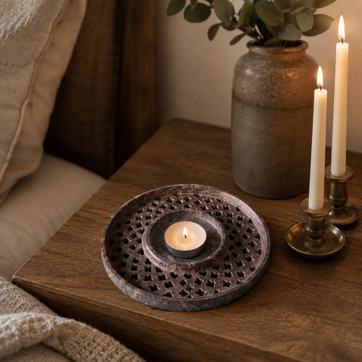 Mandala Tea Light Holder