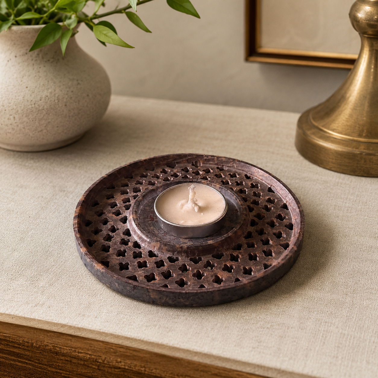 Mandala Tea Light Holder